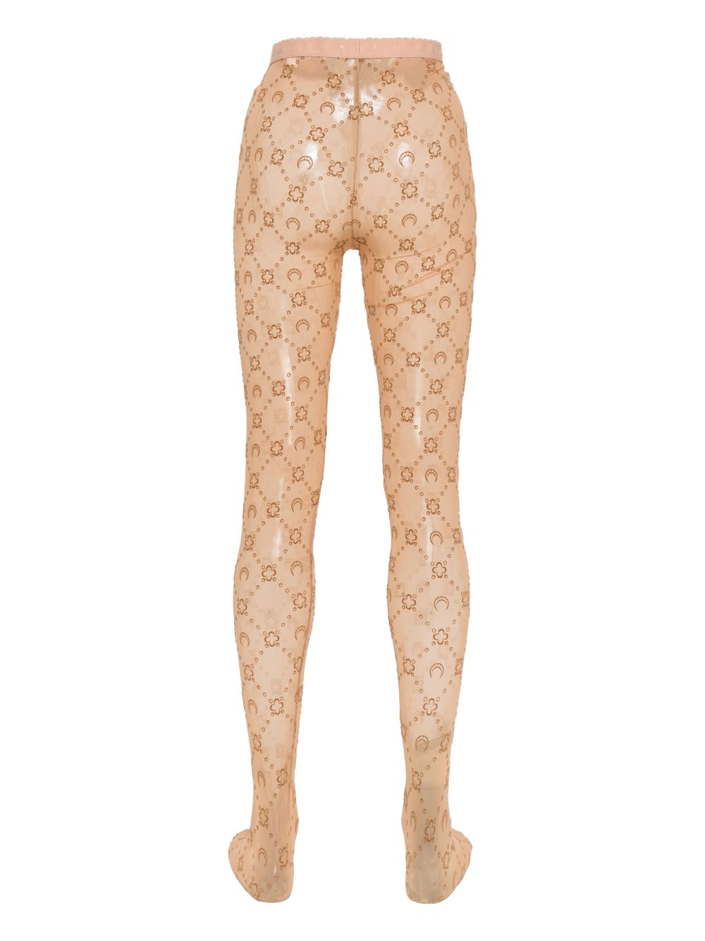Marine Serre Women Monogram Tights MARINE SERRE