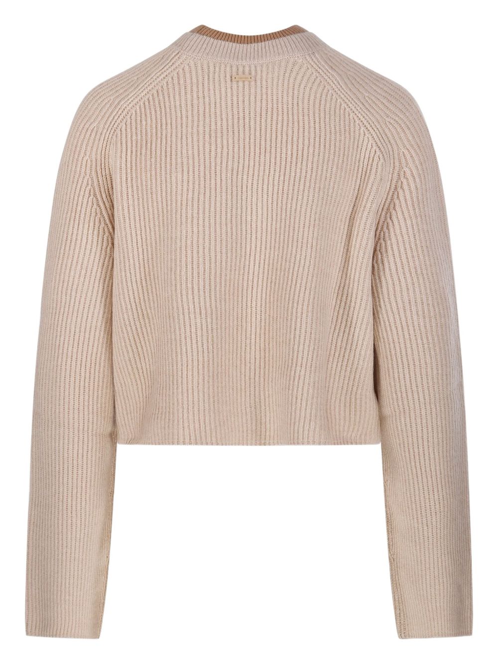 Max Mara Women Crew Neck Sweater In Cashmere Wool