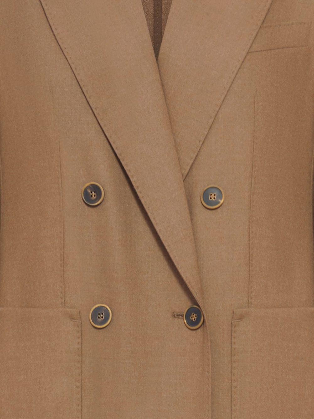 Max Mara Women Double-Breasted Cashmere Jacket MAX MARA