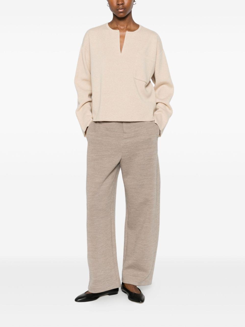 Max Mara Women Wool And Cotton Trousers MAX MARA