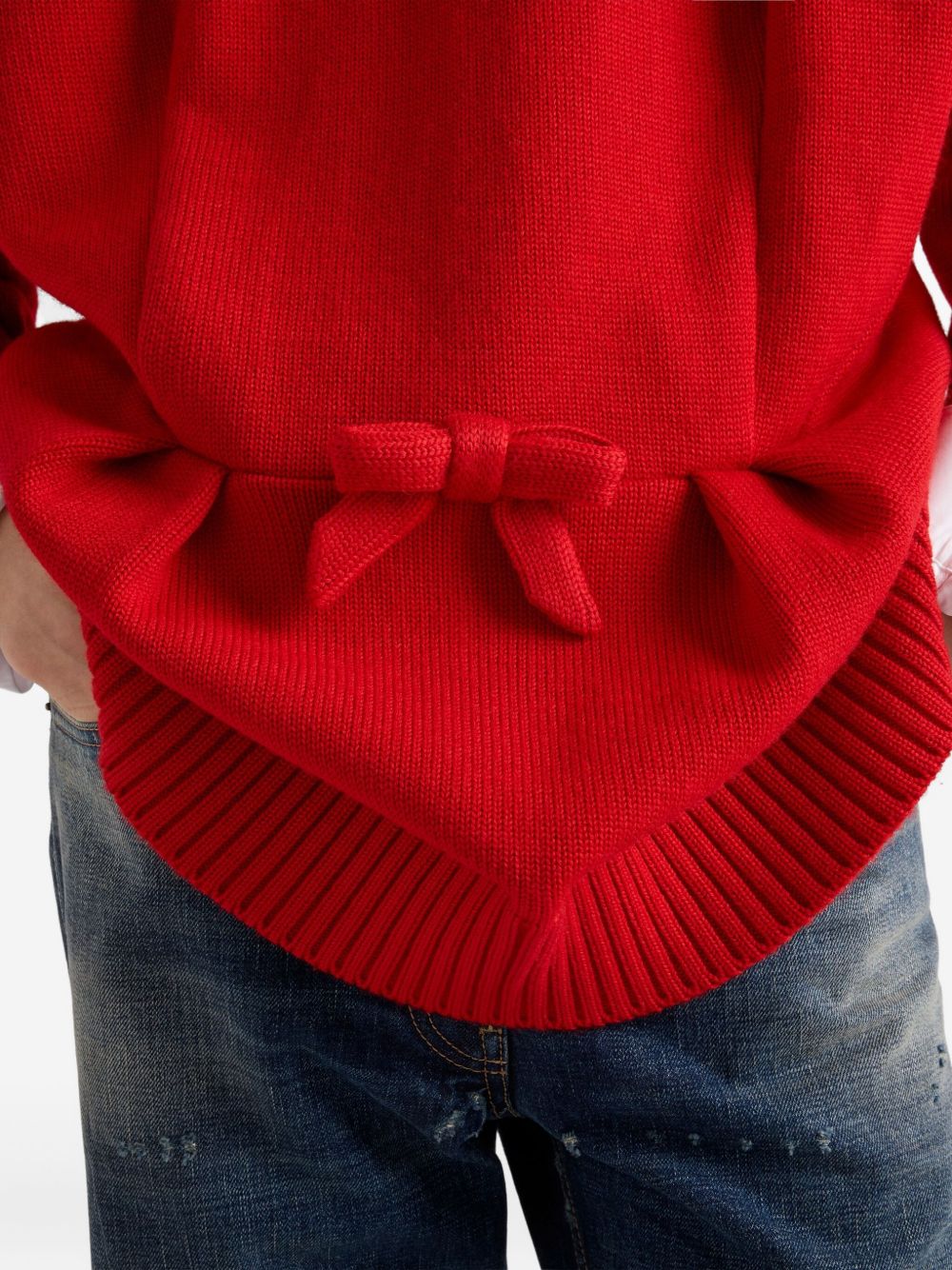Prada Women Wool Crewneck Sweater PRADA