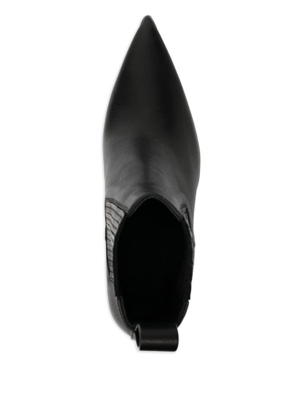 Rick Owens Women Leather Ankle Boots RICK OWENS