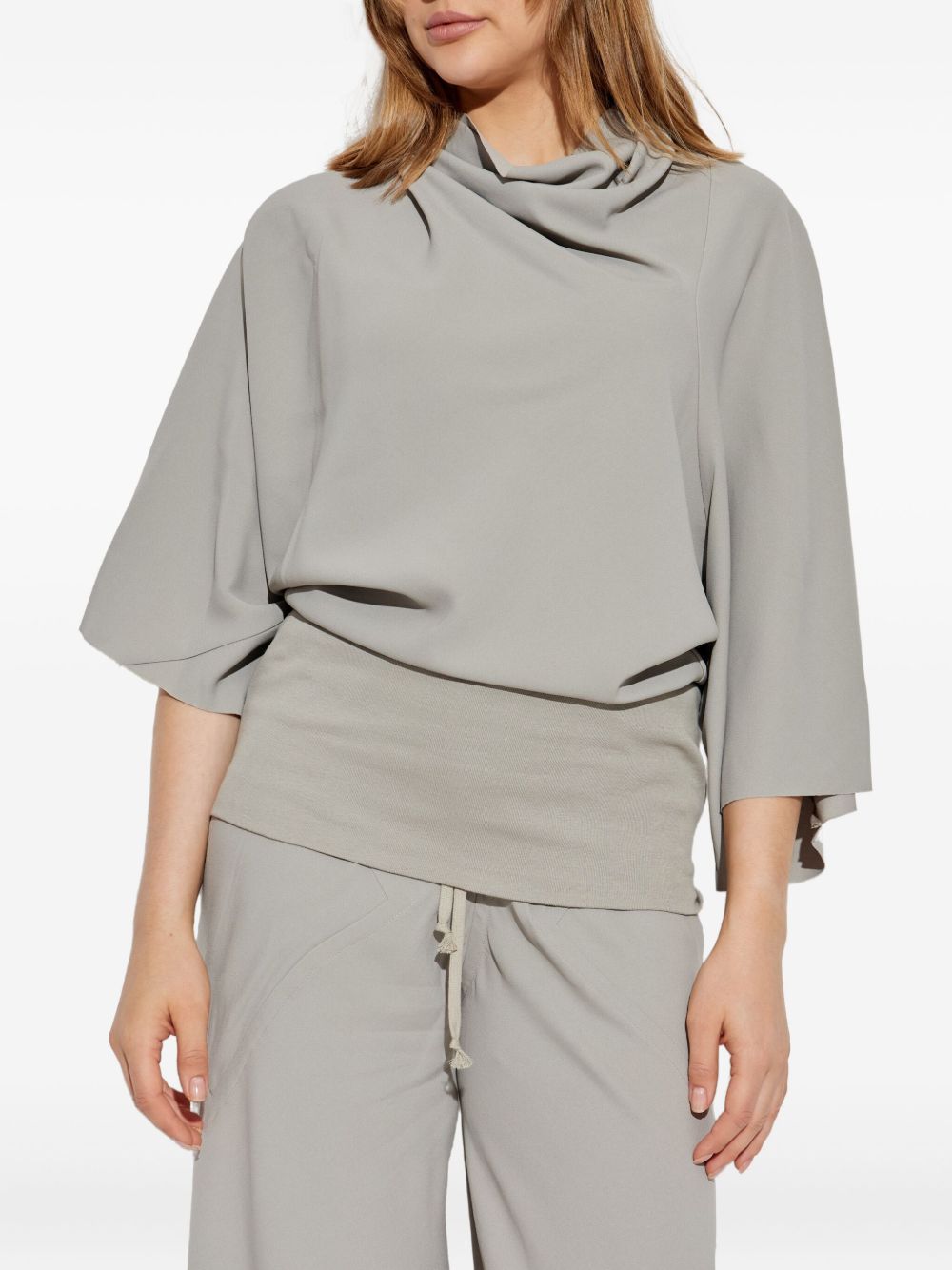 Rick Owens Women Cylinder Turtle-Neck Sweater RICK OWENS