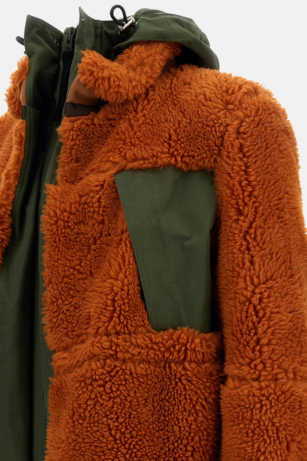 Sacai Men Faux Shearling Blouson SACAI