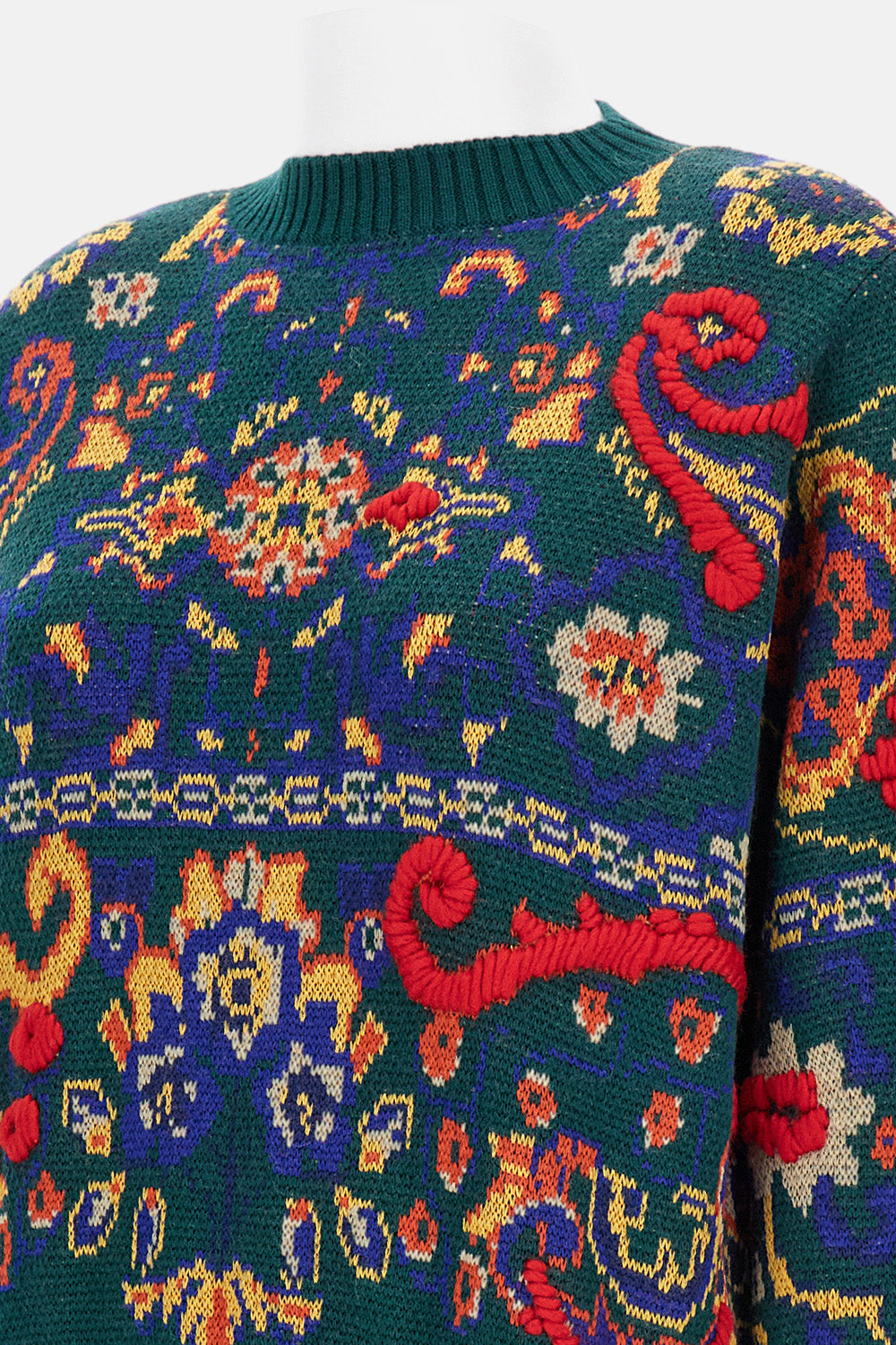 Sacai Women Jacquard Floral Pullover SACAI