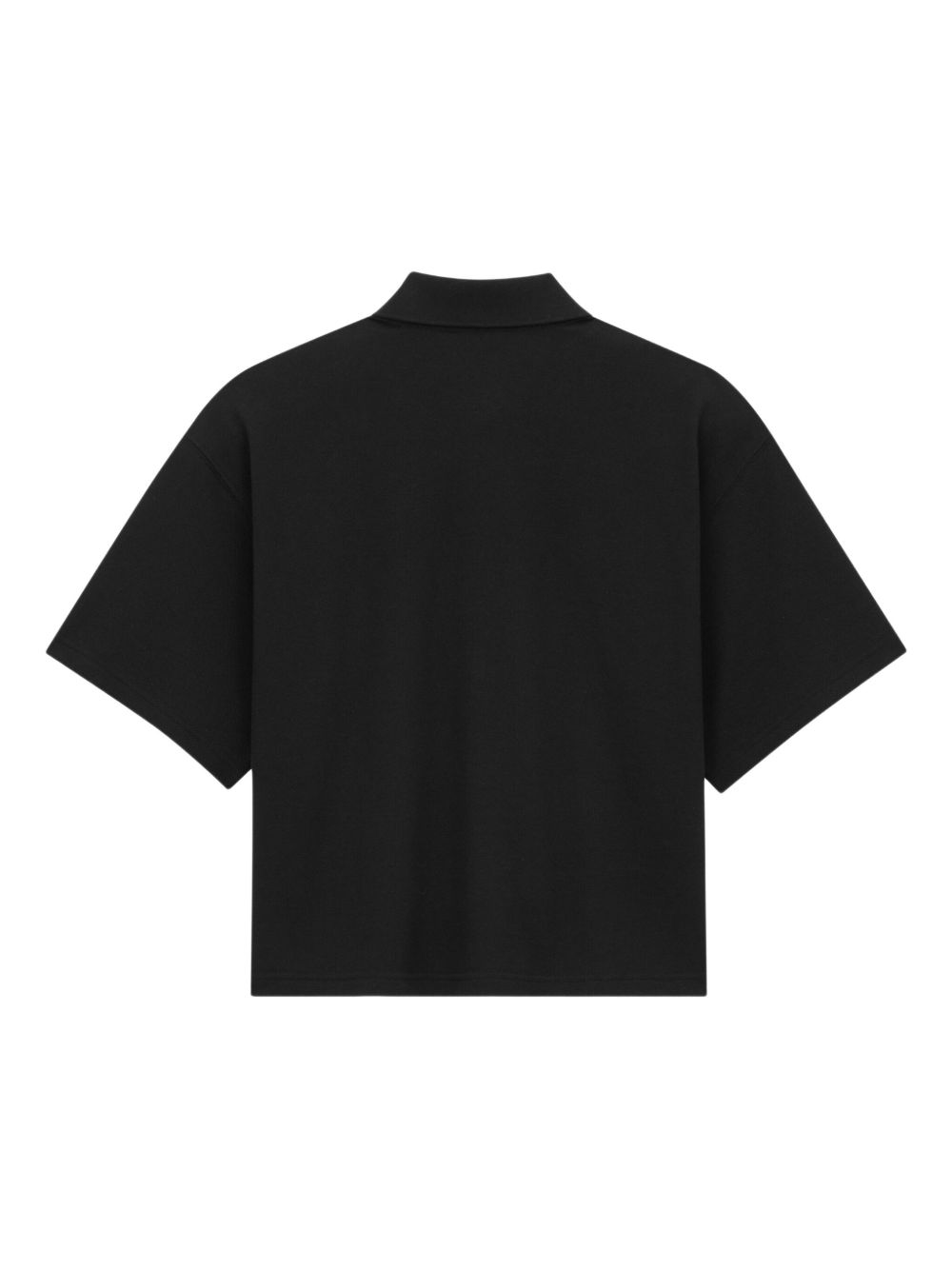 Saint Laurent Women Oversized Cotton Polo Shirt SAINT LAURENT