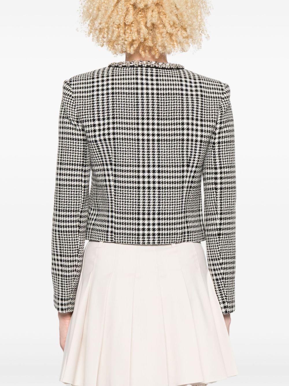 Self Portrait Women Wool Blend Checked Jacket SELF-PORTRAIT