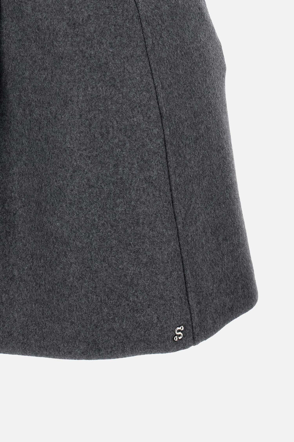 Sportmax Women Low-Rise Wool Mini Skirt SPORTMAX