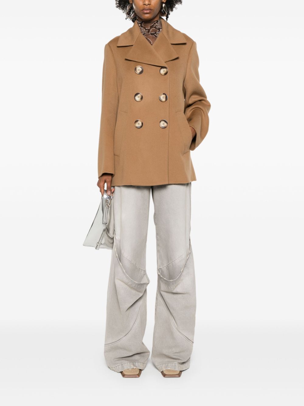Sportmax Women Wool Coat SPORTMAX