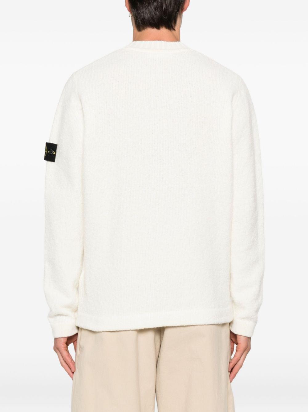Stone Island Men Wool Blend Crewneck Sweater STONE ISLAND
