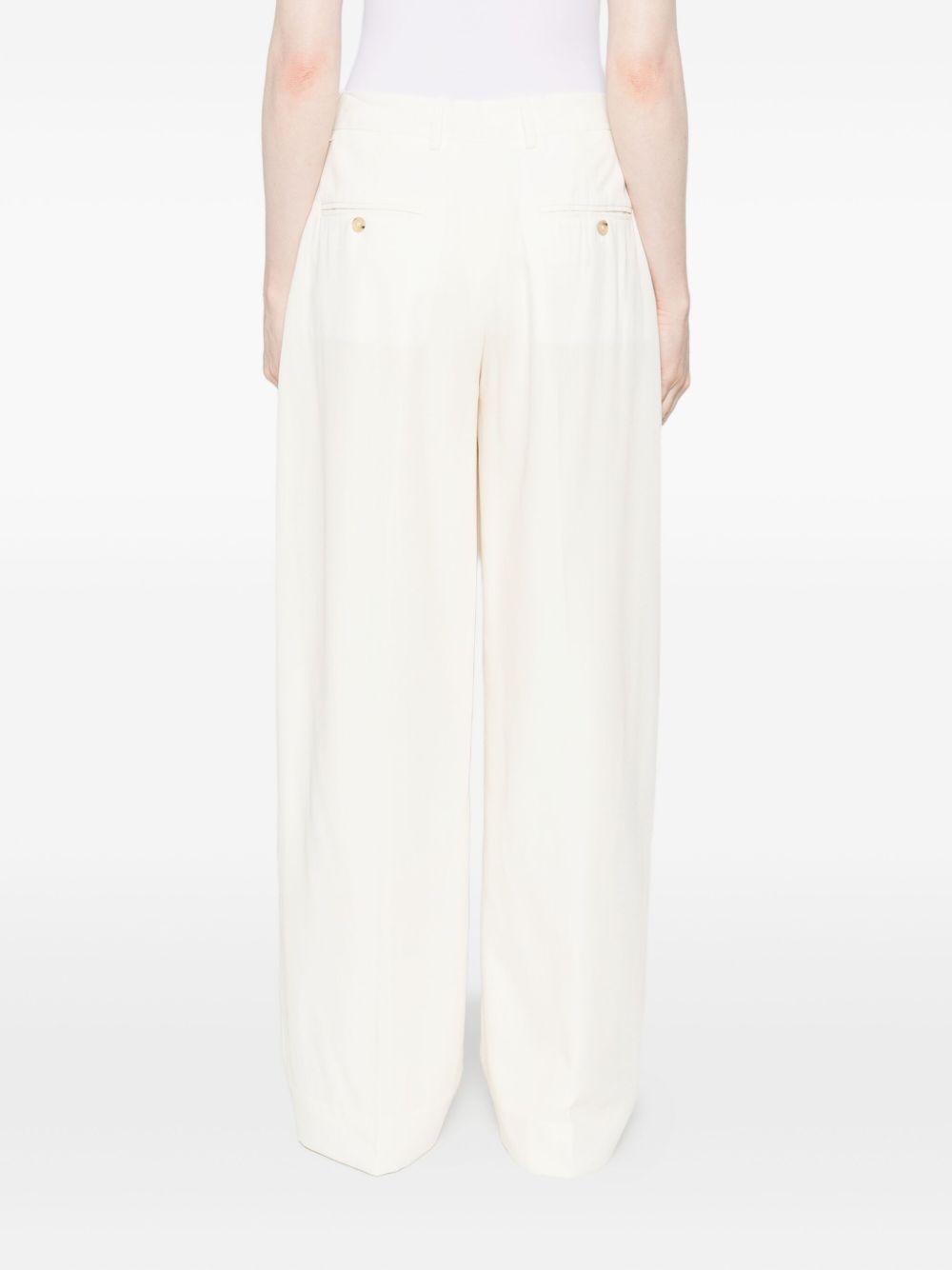 Toteme Women Wool Blend Fluid Trousers TOTEME