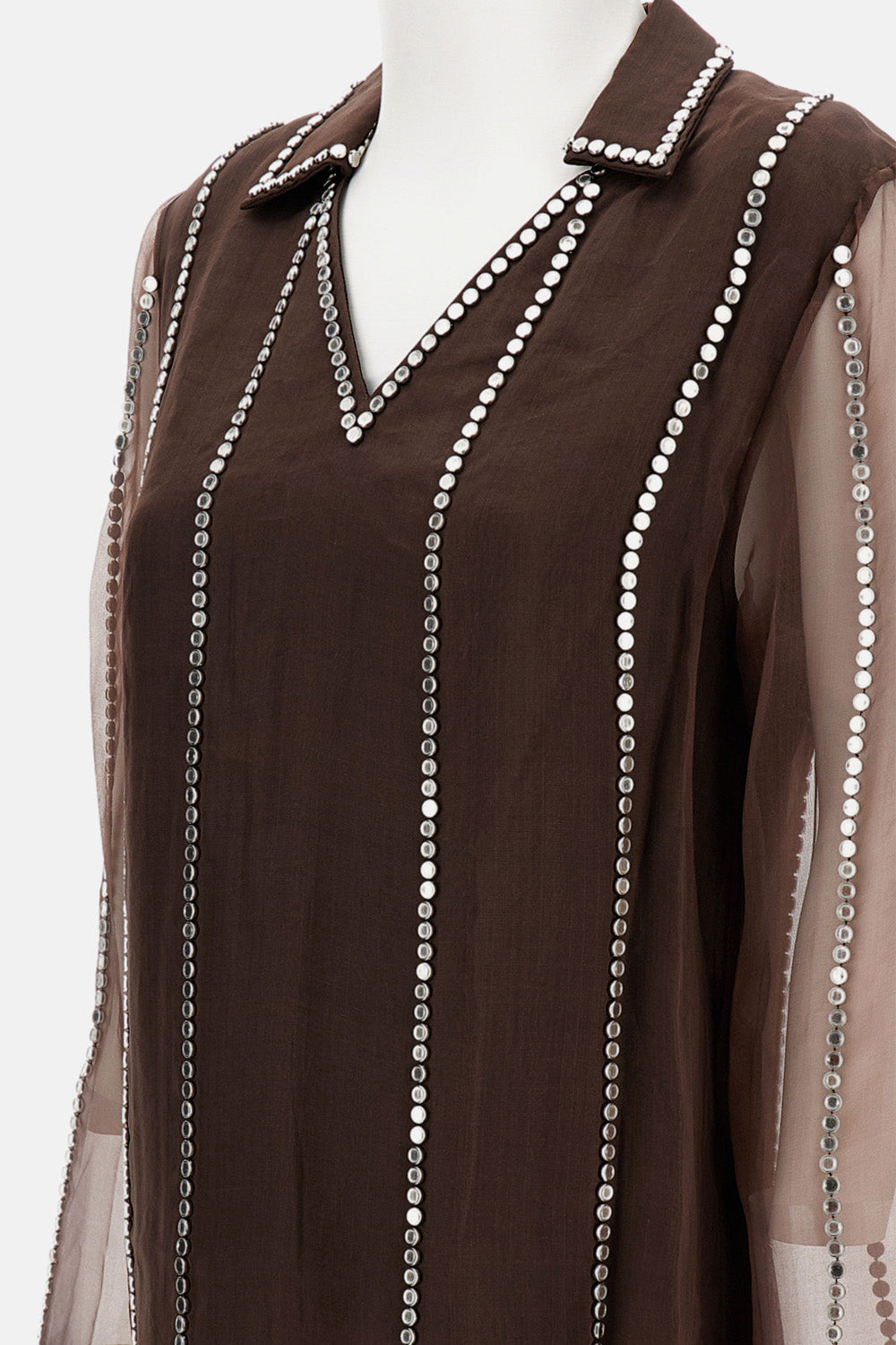 Wales Bonner Women Organza Shirt WALES BONNER