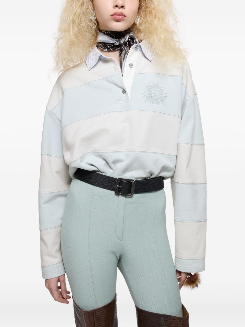 Acne Studios Women Cotton Polo Shirt ACNE STUDIOS