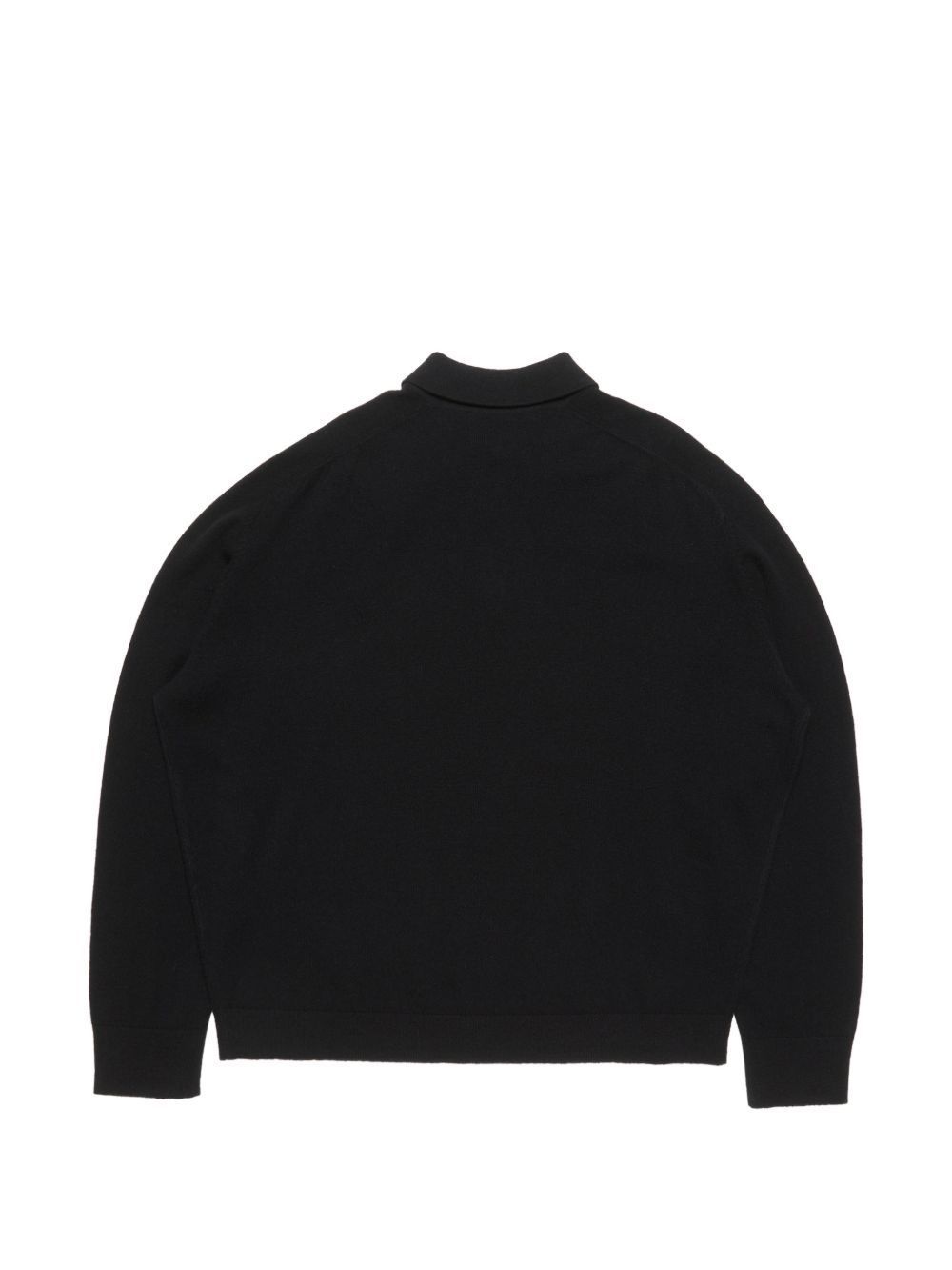 Acne Studios Men Logo Wool Polo Shirt ACNE STUDIOS