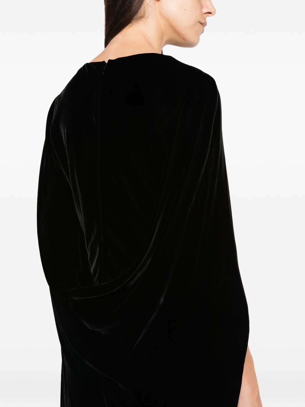 Alberta Ferretti Women Velvet Long Dress ALBERTA FERRETTI