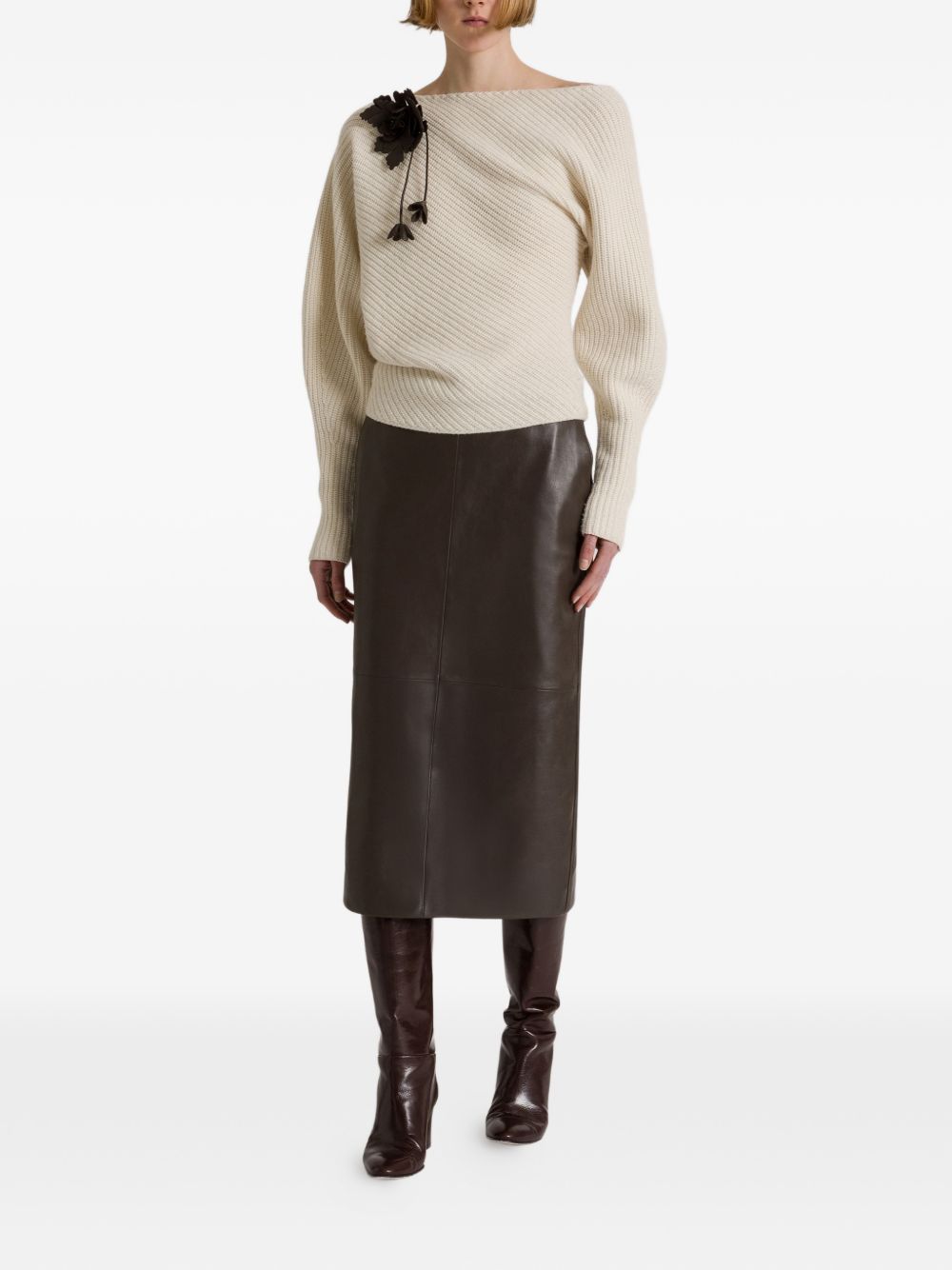 Alberta Ferretti Women Wool And Cashmere Sweater ALBERTA FERRETTI