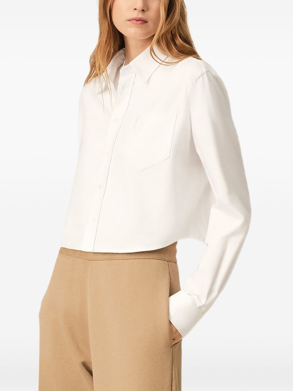 Ami Paris Women Ami De Coeur Cotton Shirt AMI PARIS