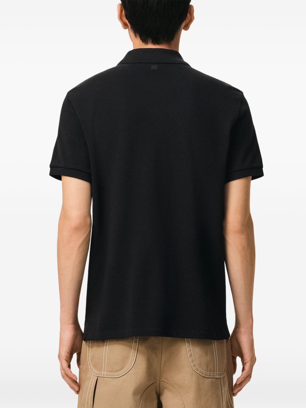 Ami Paris Men Ami De Coeur Cotton Polo Shirt AMI PARIS