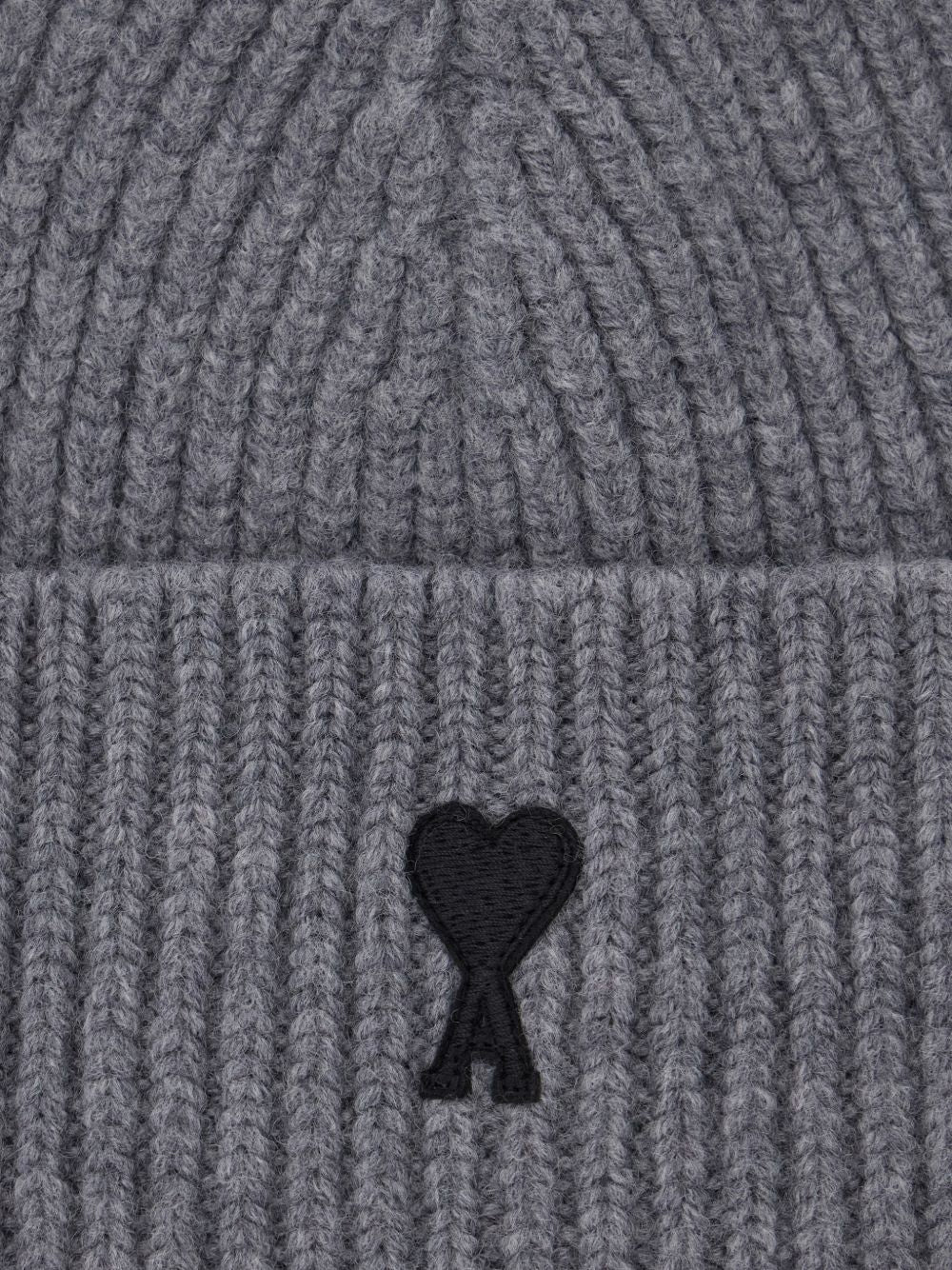 Ami Paris Men Ami De Coeur Wool Beanie AMI PARIS