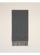 Ami Paris Men Sciarpa In Lana Ami De Coeur AMI PARIS