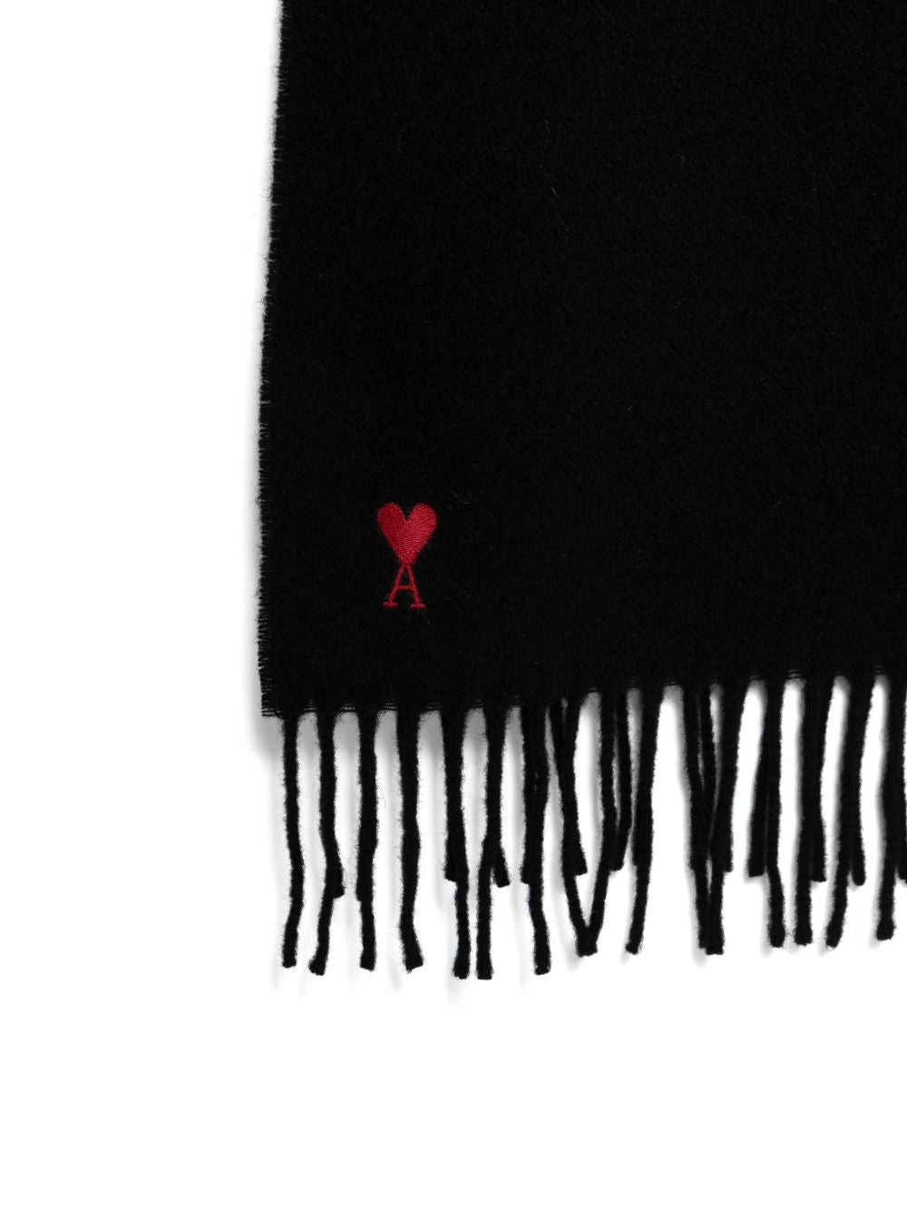 Ami Paris Women Ami De Coeur Wool Scarf AMI PARIS