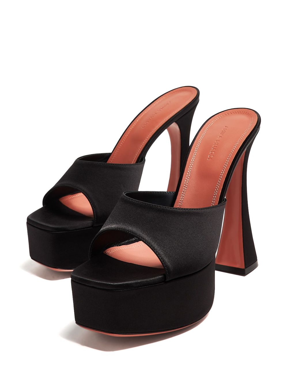 Amina Muaddi Women Dalida Satin Mules AMINA MUADDI