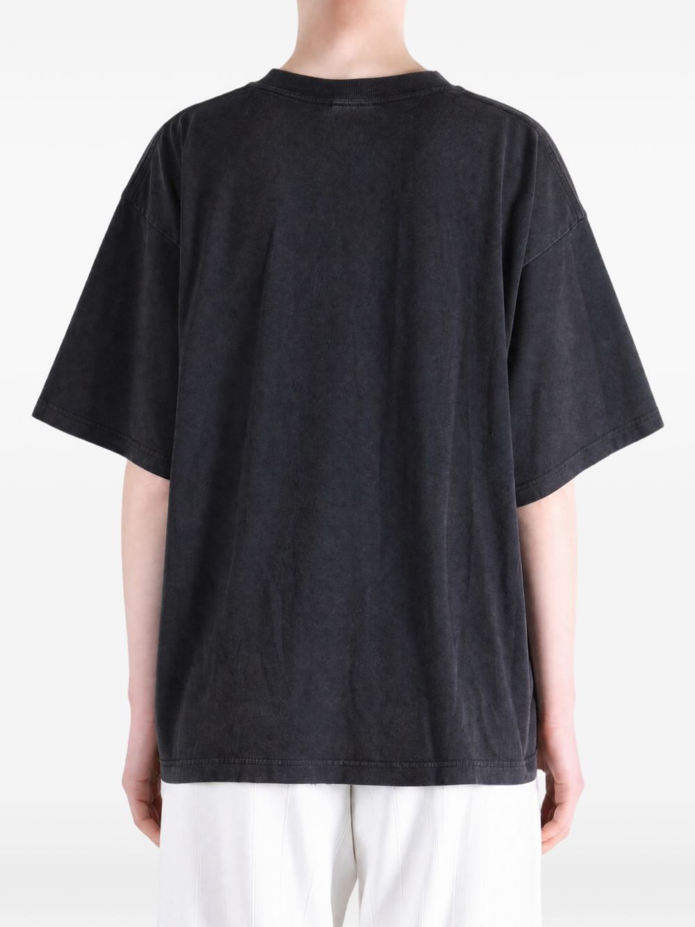 Balenciaga Women Printed Cotton T-Shirt