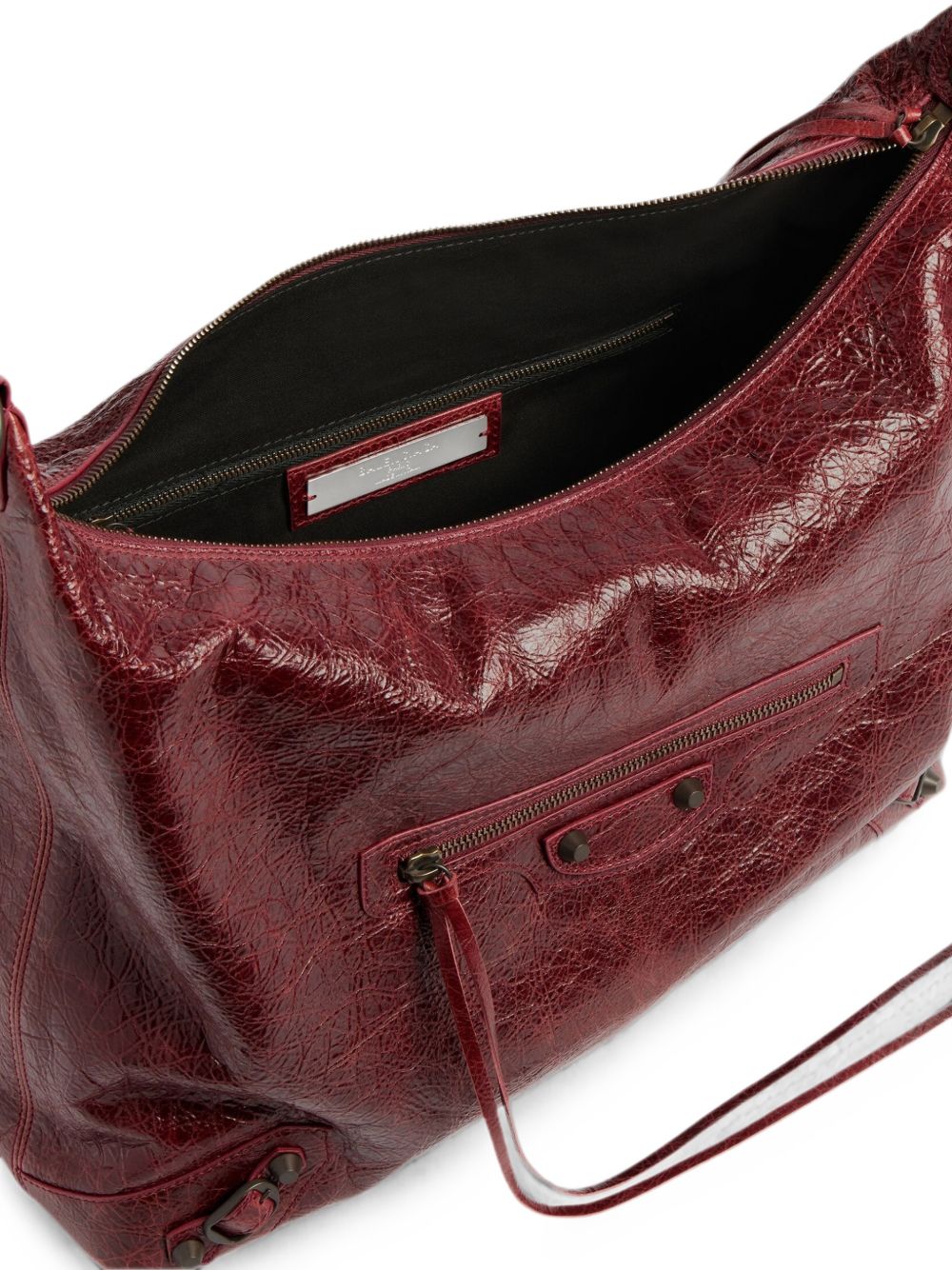 Balenciaga Women Le City Leather Hobo Bag BALENCIAGA
