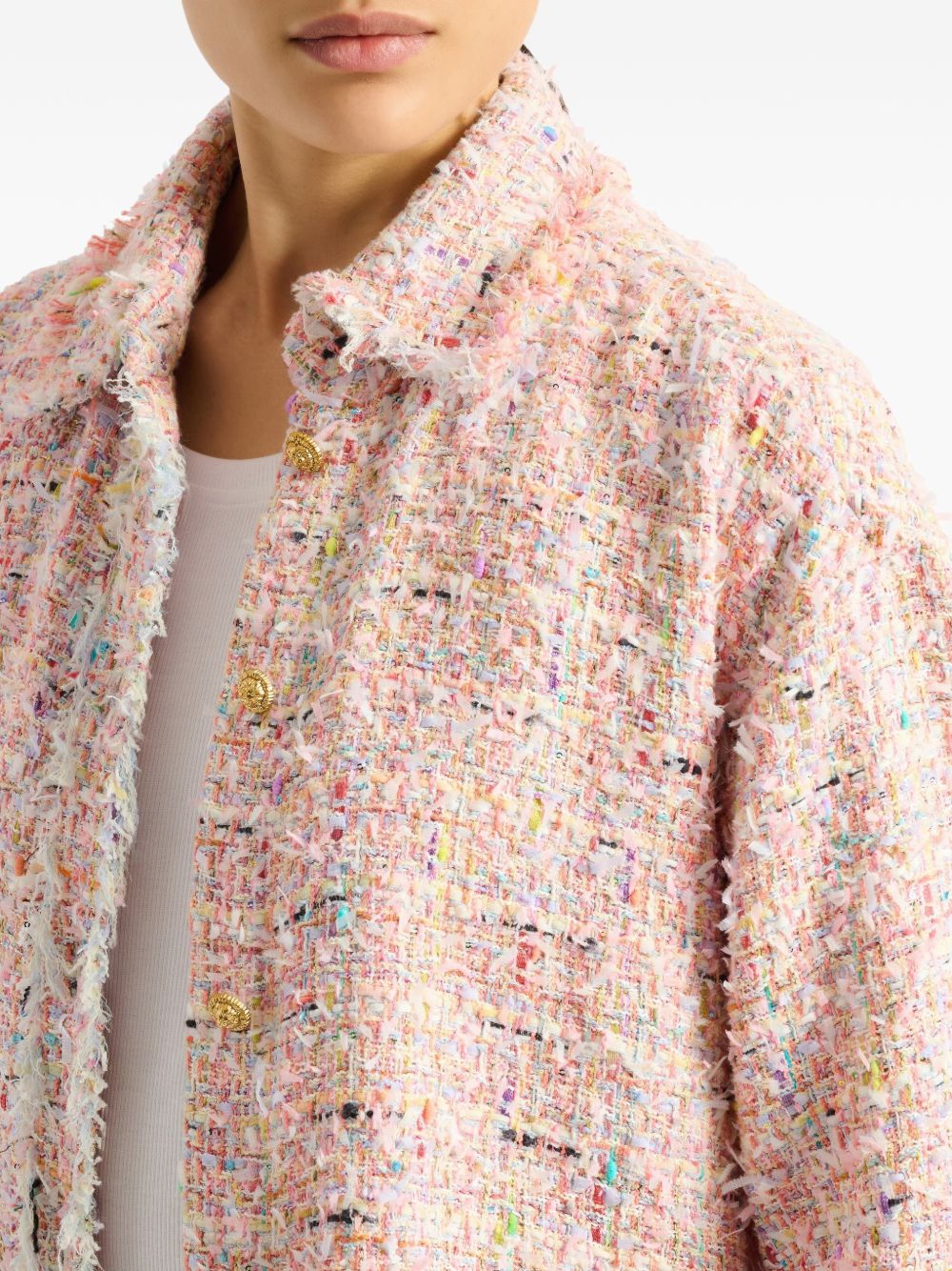 Balmain Women Tweed Shirt BALMAIN