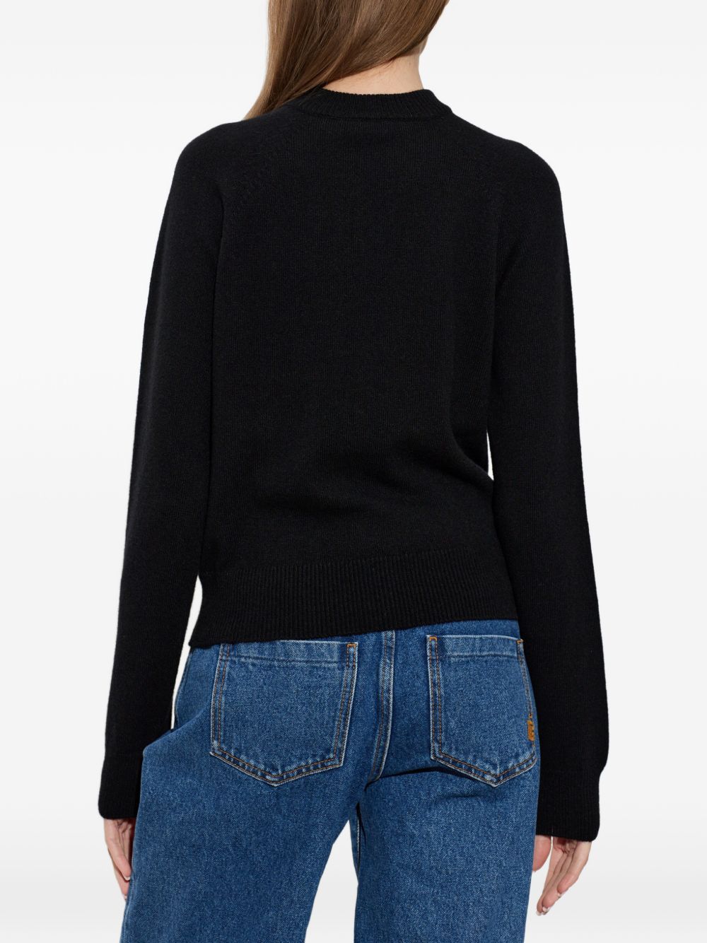 Balmain Women Cashmere Crewneck Sweater BALMAIN