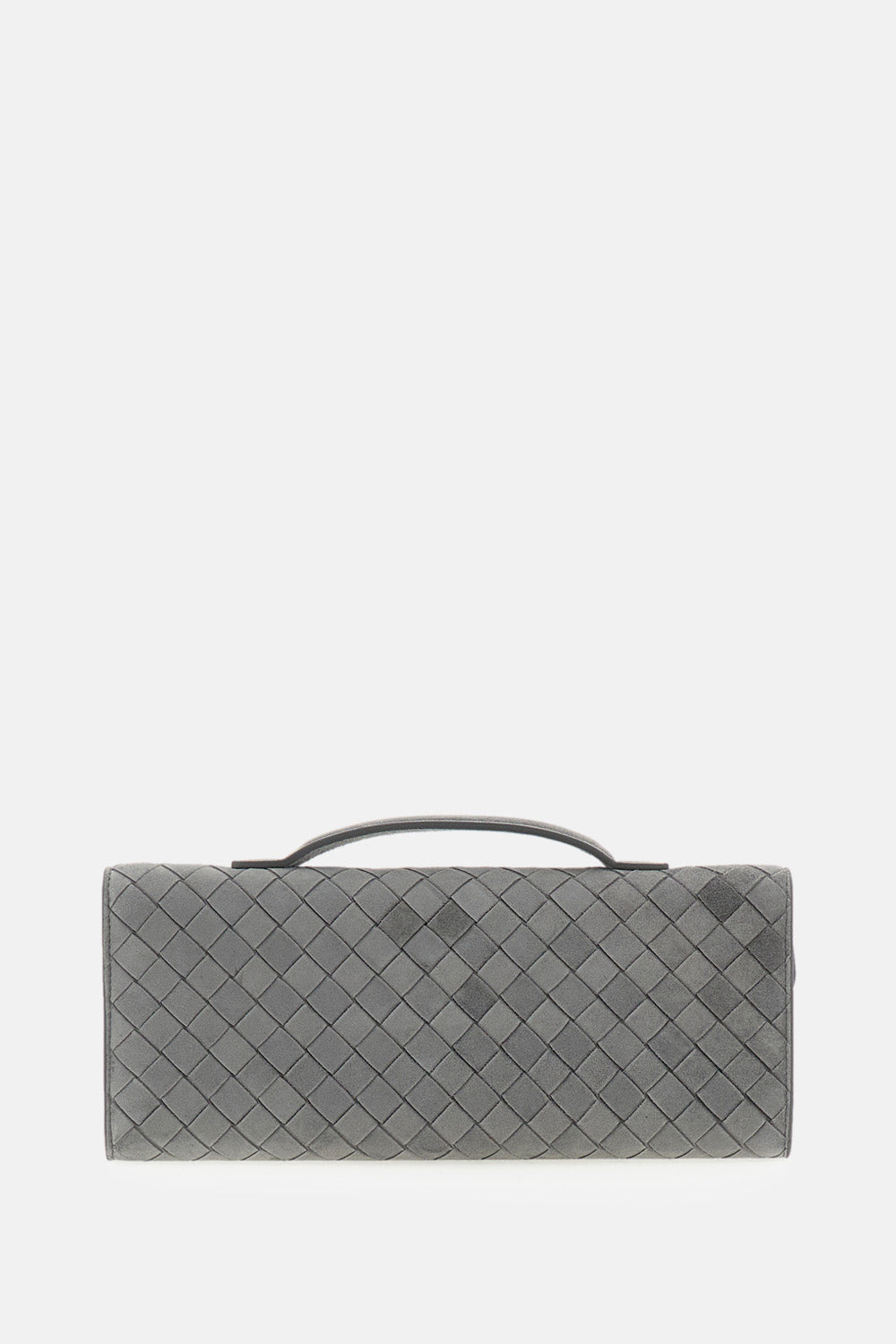 Bottega Veneta Women Andiamo Intrecciato Suede Clutch BOTTEGA VENETA