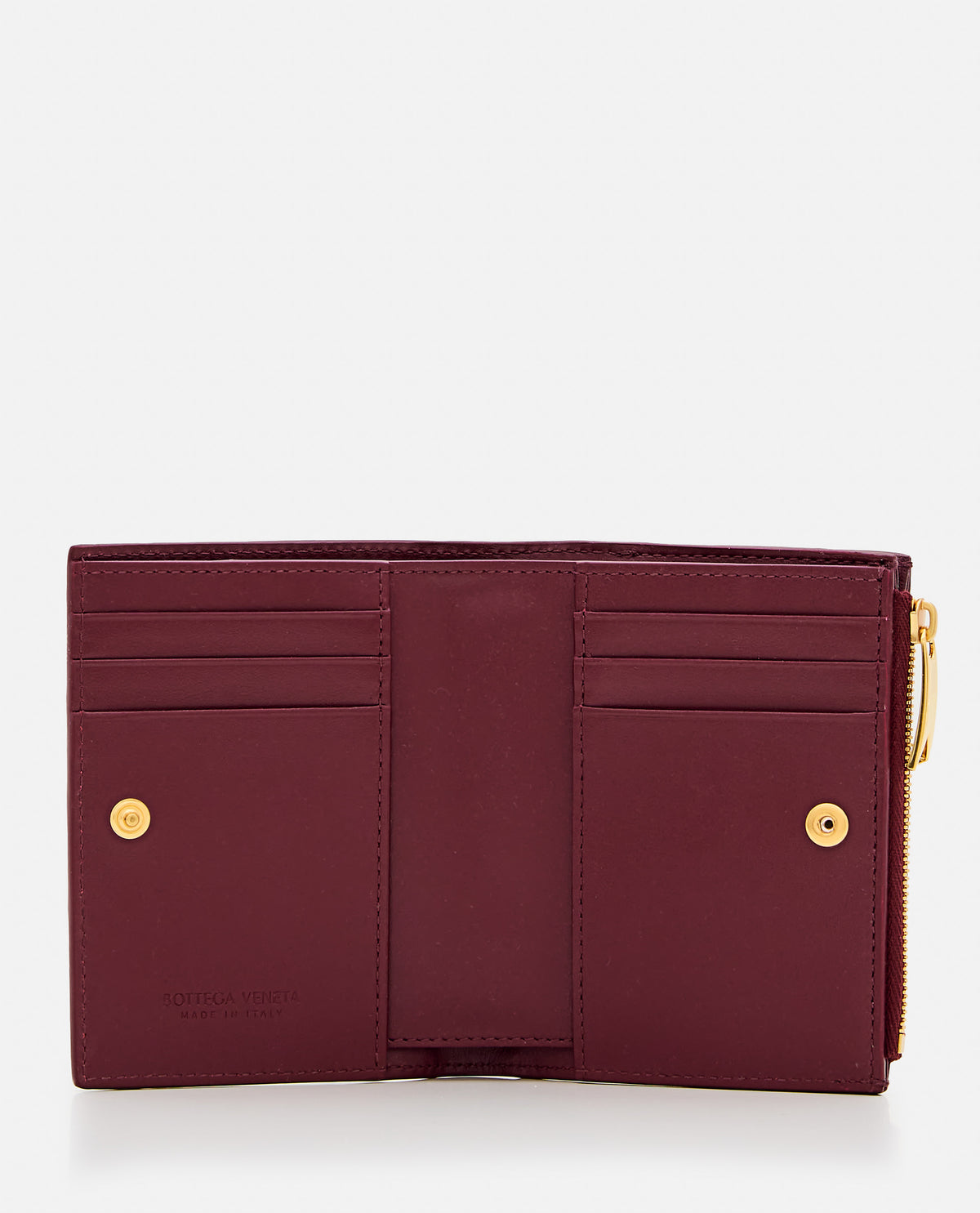 Bottega Veneta Women Leather Card-Holder Intrecciato BOTTEGA VENETA