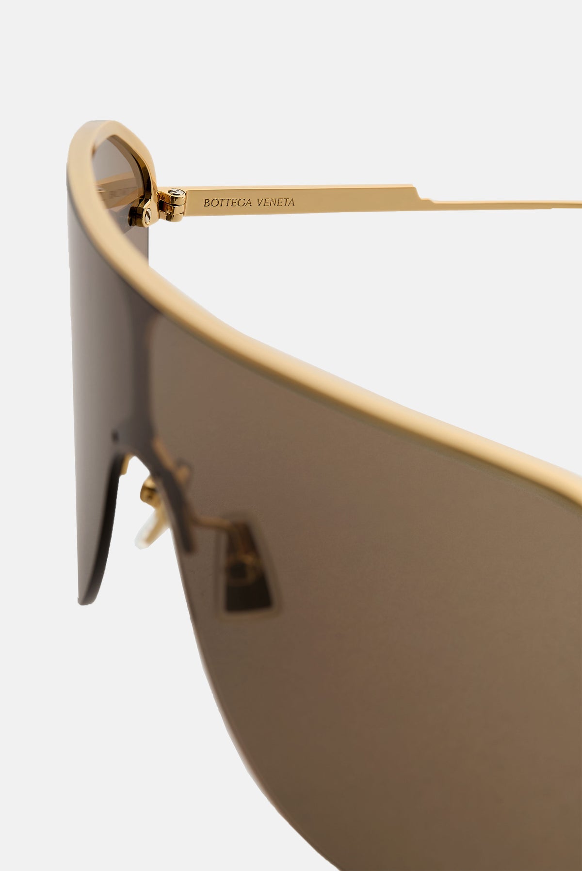 Bottega Veneta Women Long Ribbon Shield Sunglasses BOTTEGA VENETA