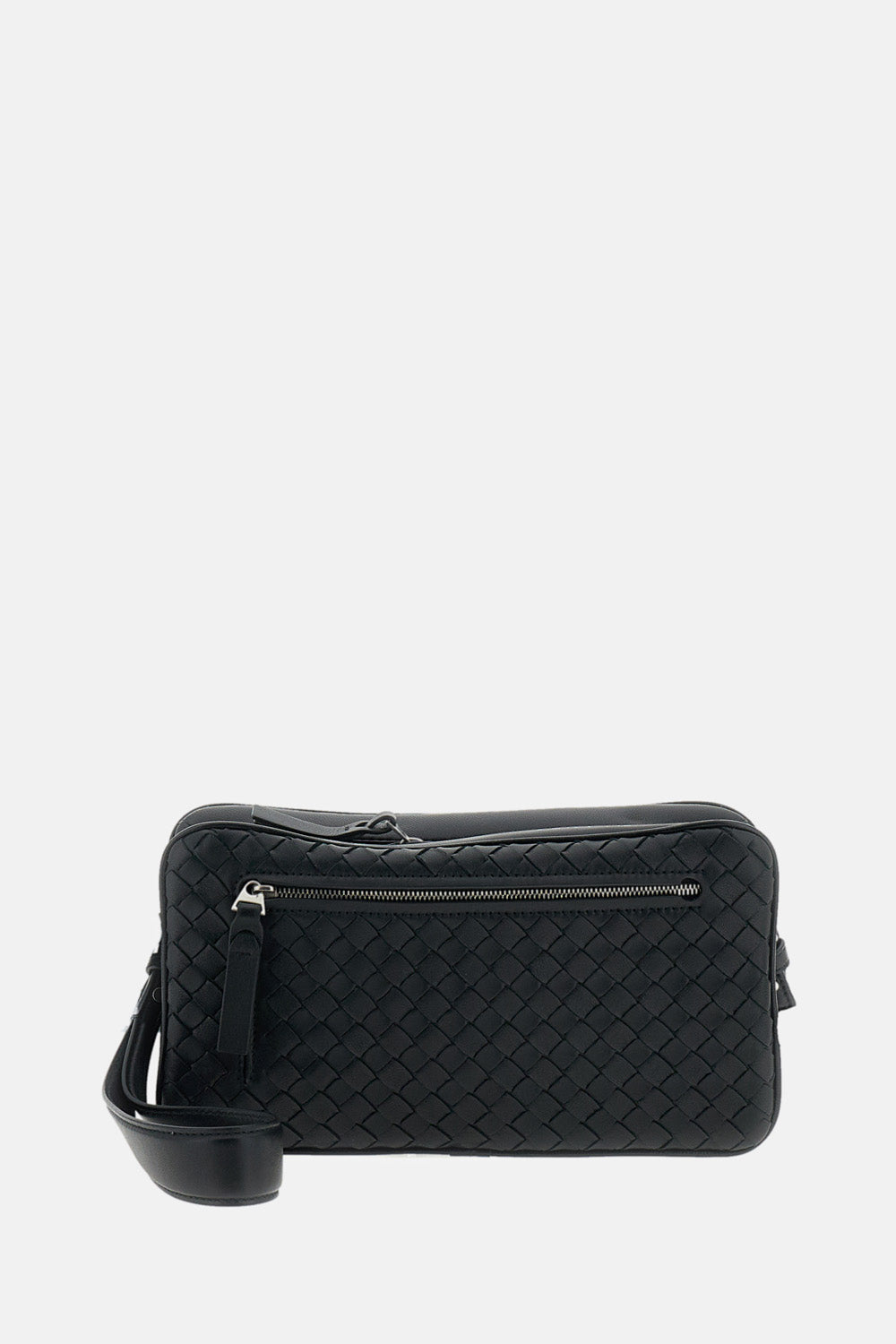 Bottega Veneta Men Small Soffietto Intrecciato Leather Pouch BOTTEGA VENETA