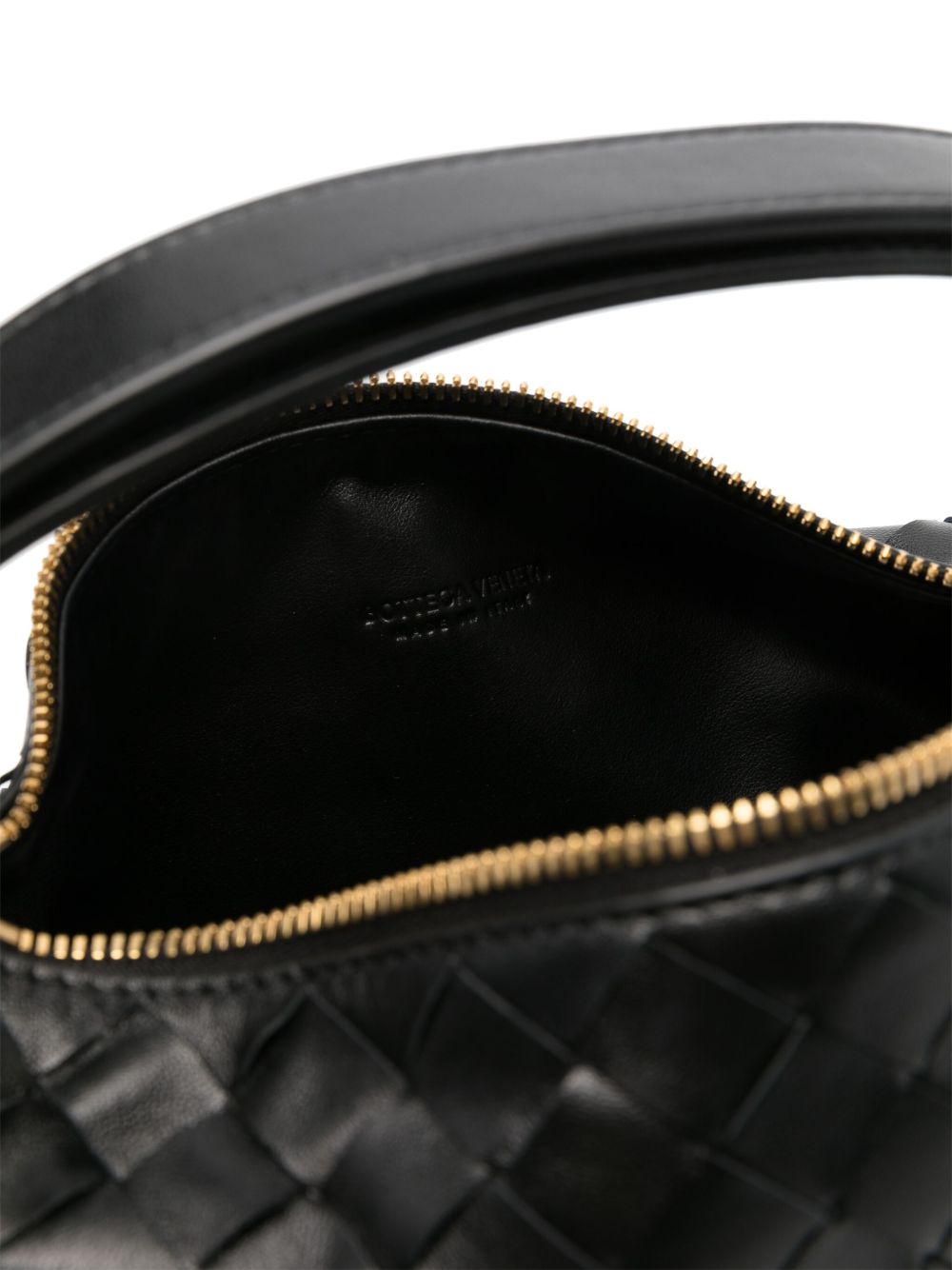 Bottega Veneta Women Wallace Mini Leather Handbag BOTTEGA VENETA