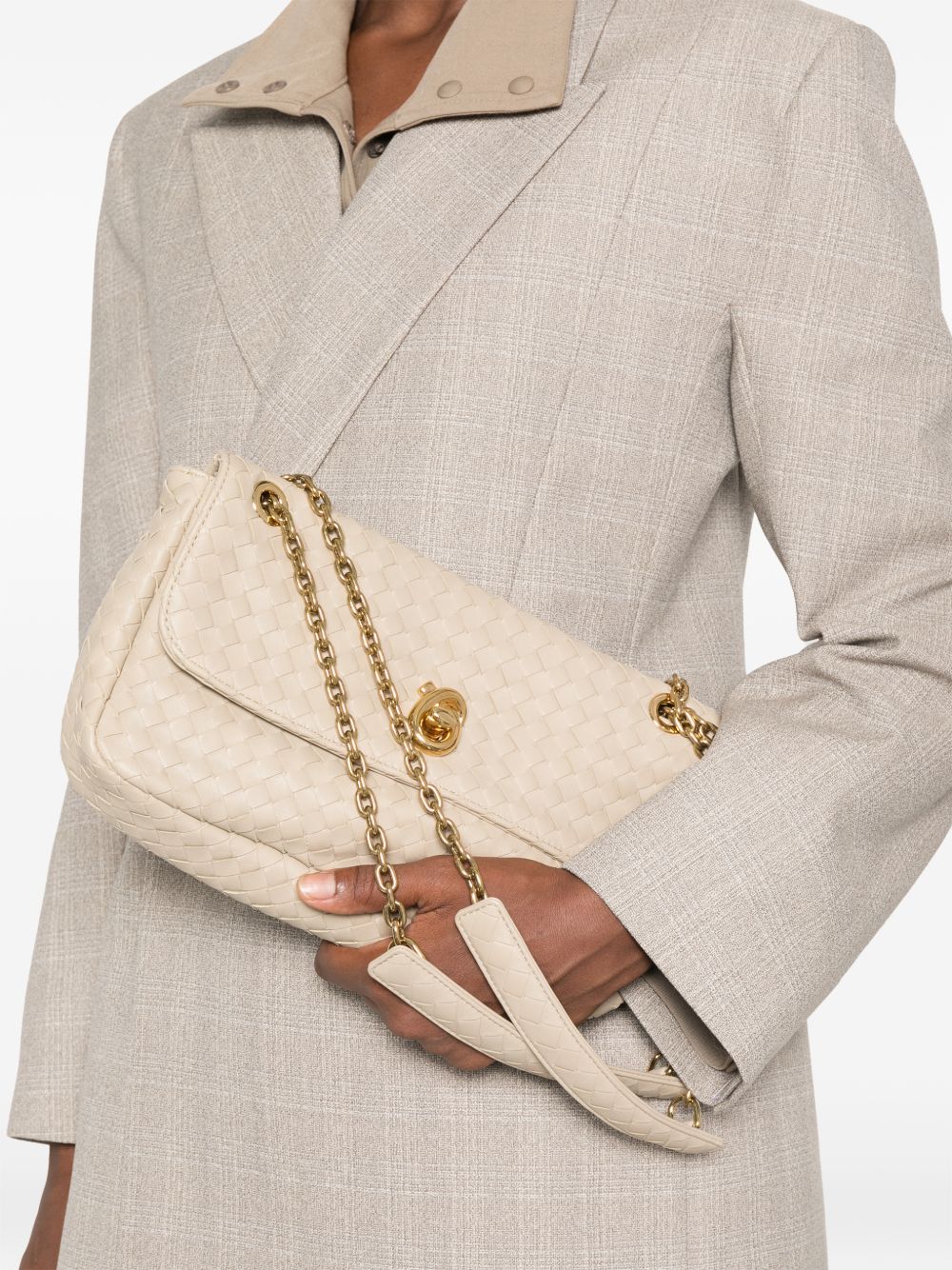 Bottega Veneta Women Madison Leather Shoulder Bag BOTTEGA VENETA