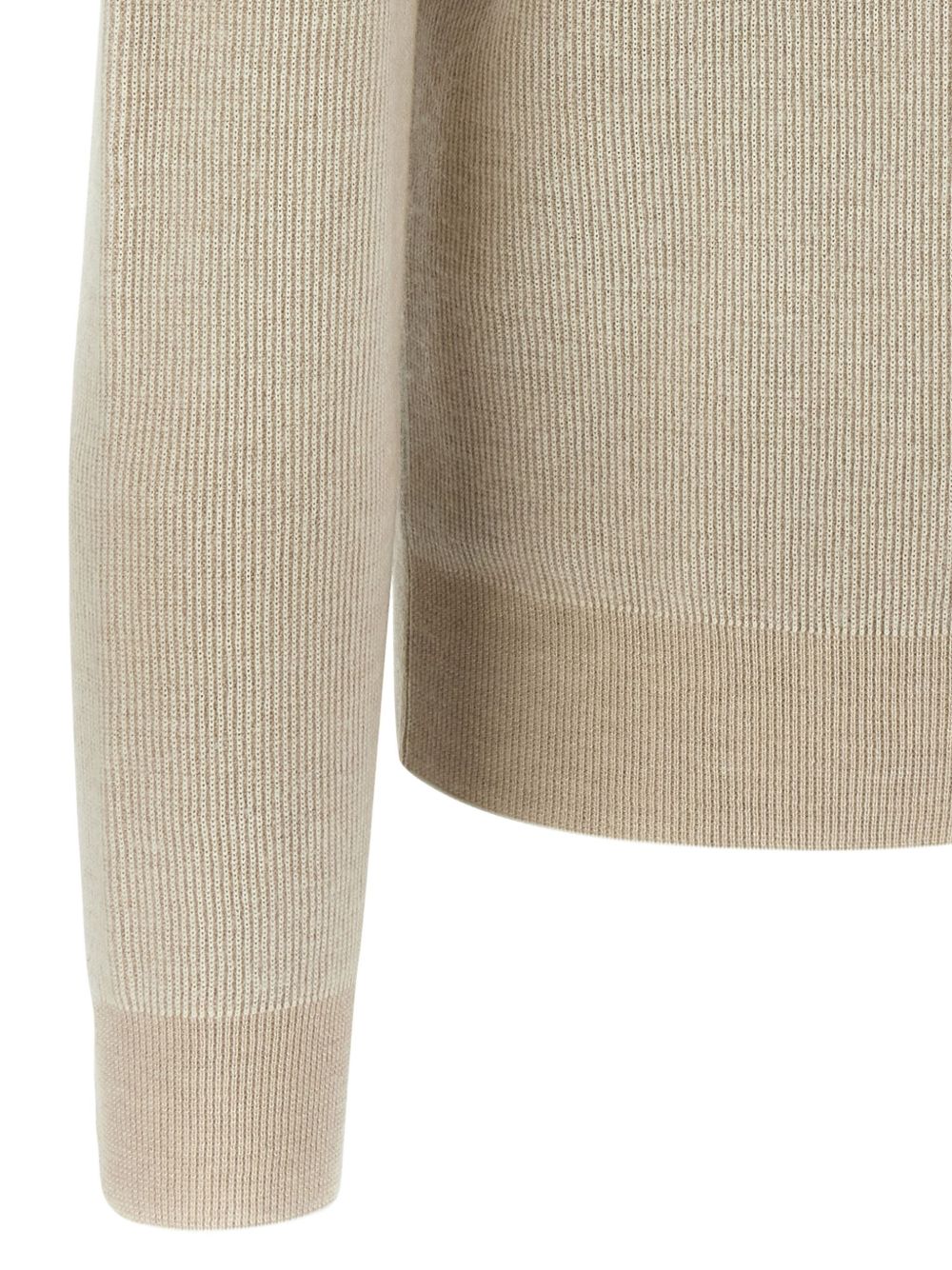 Brioni Men Cashmere And Wool Crewneck Sweater BRIONI