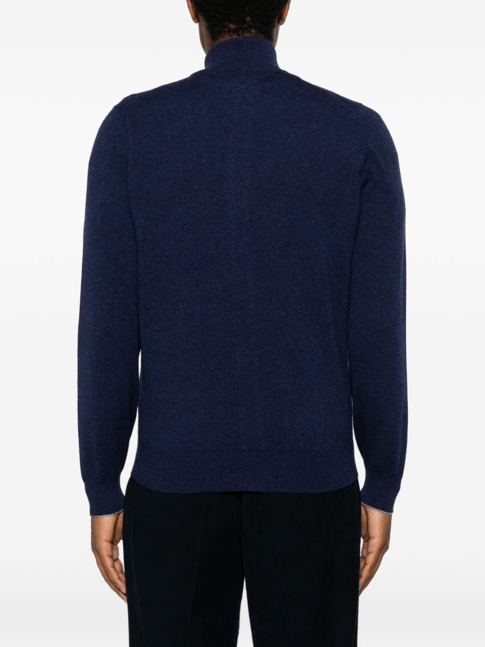 Brunello Cucinelli Men Cashmere Zipped Cardigan BRUNELLO CUCINELLI