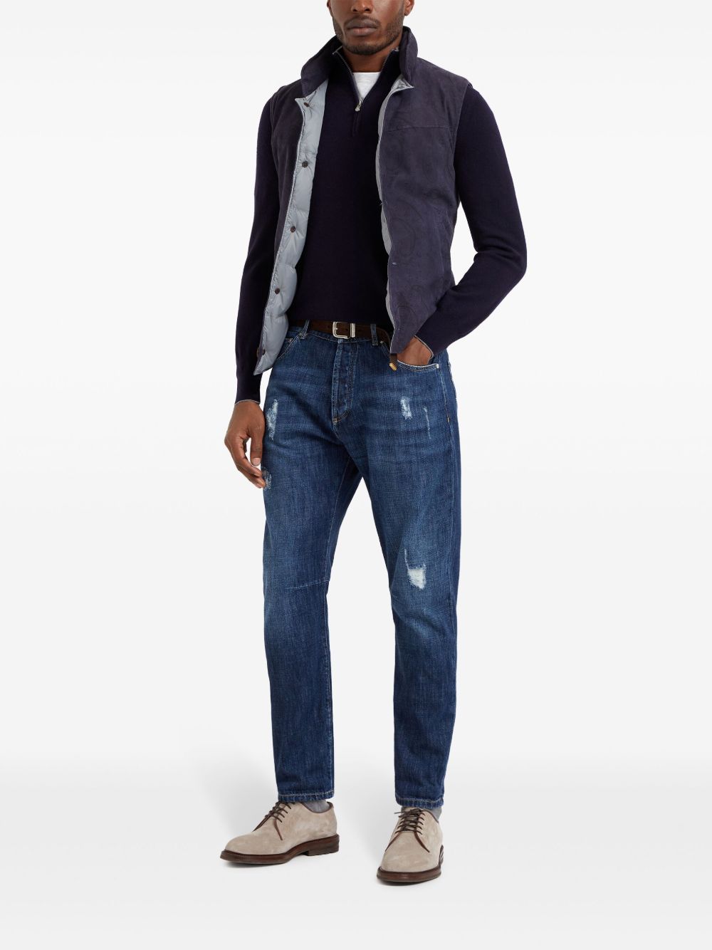 Brunello Cucinelli Men Cashmere Turtle-Neck Sweater BRUNELLO CUCINELLI