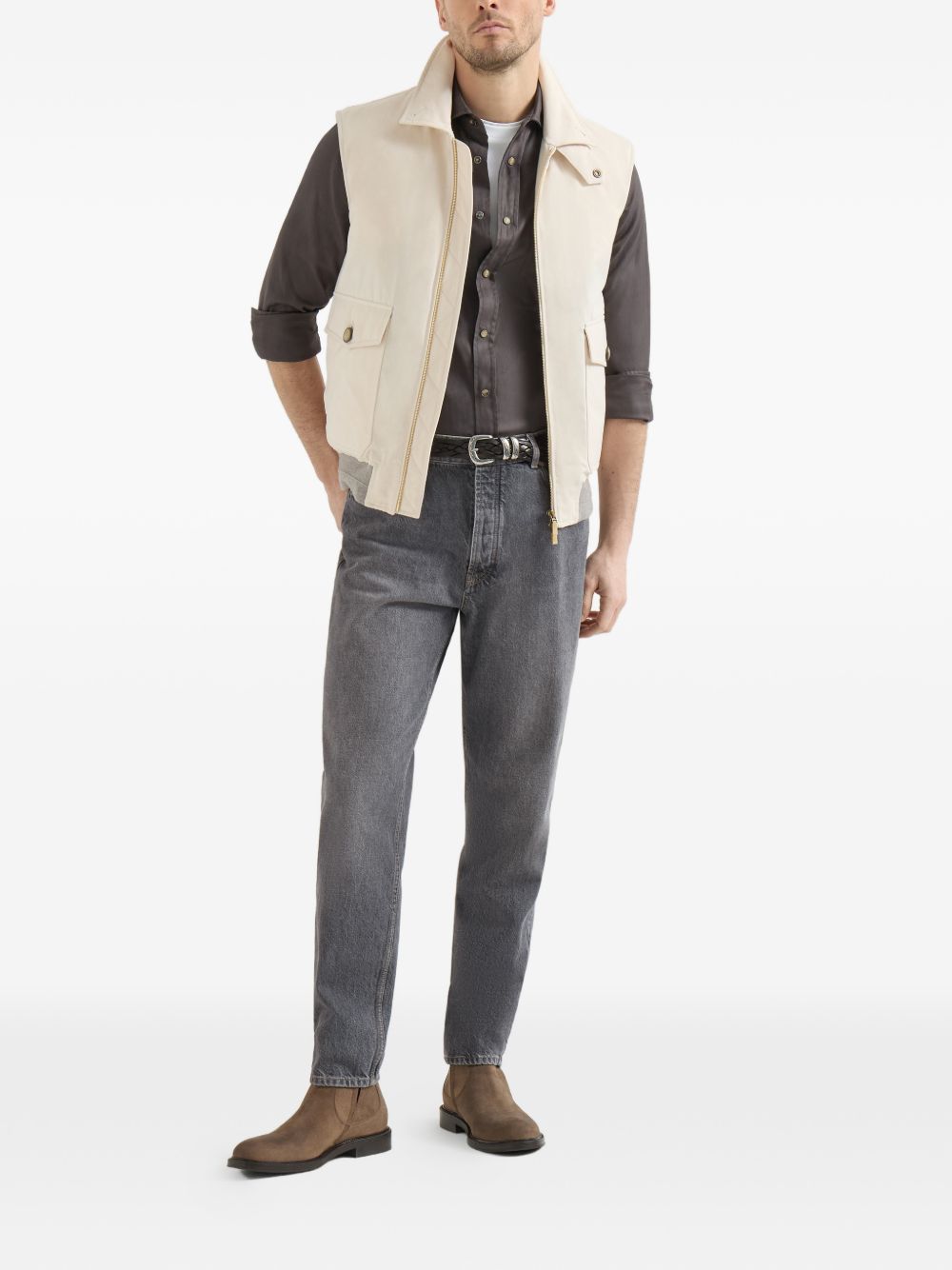 Brunello Cucinelli Men Denim Cotton Jeans