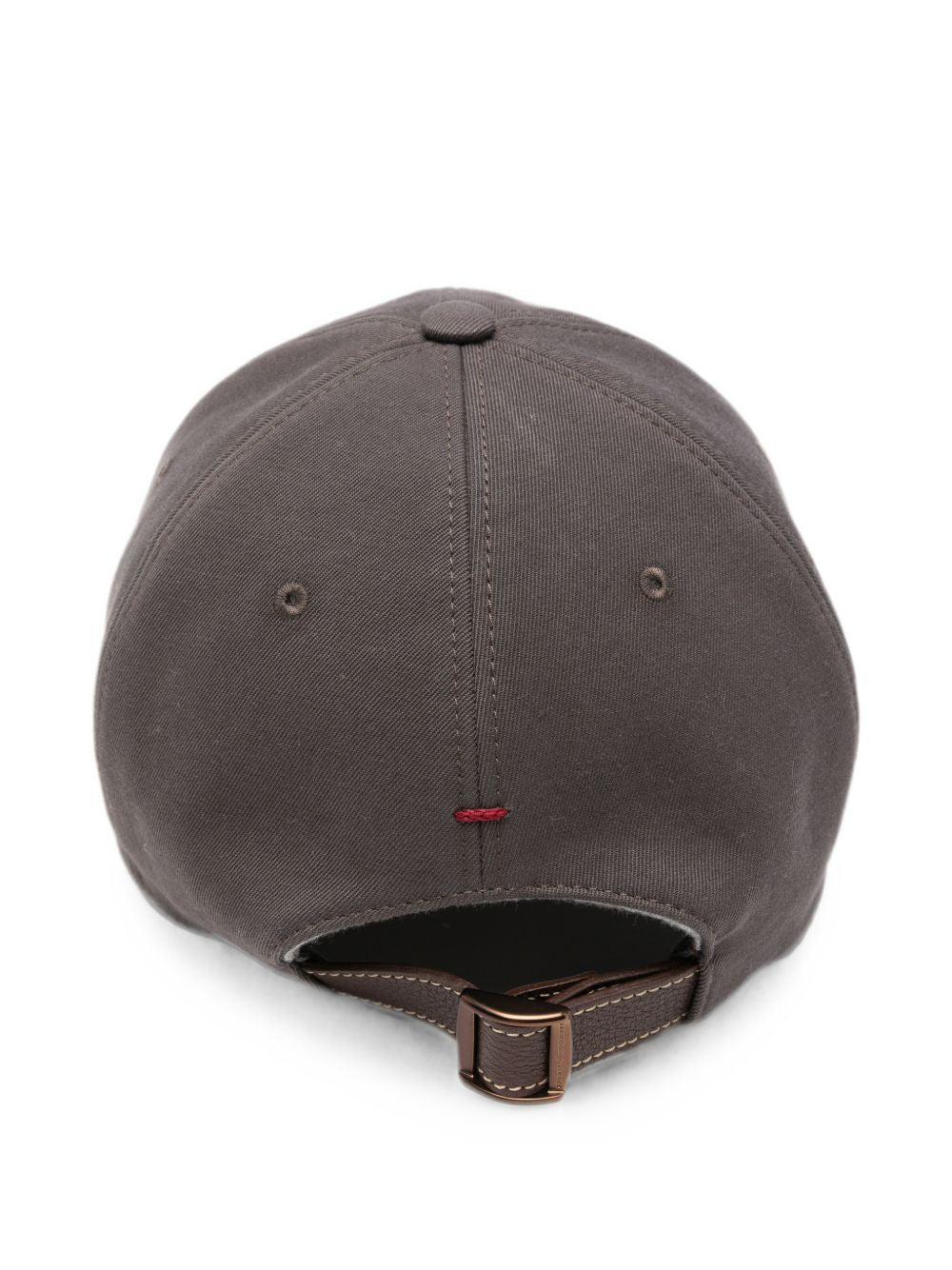 Brunello Cucinelli Men Logo Cotton Baseball Cap