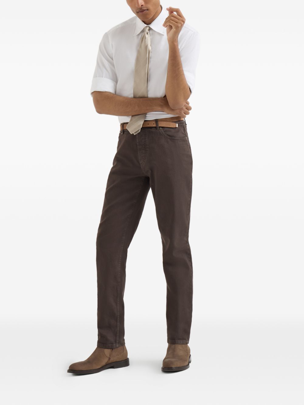 Brunello Cucinelli Men Denim Cotton Jeans BRUNELLO CUCINELLI