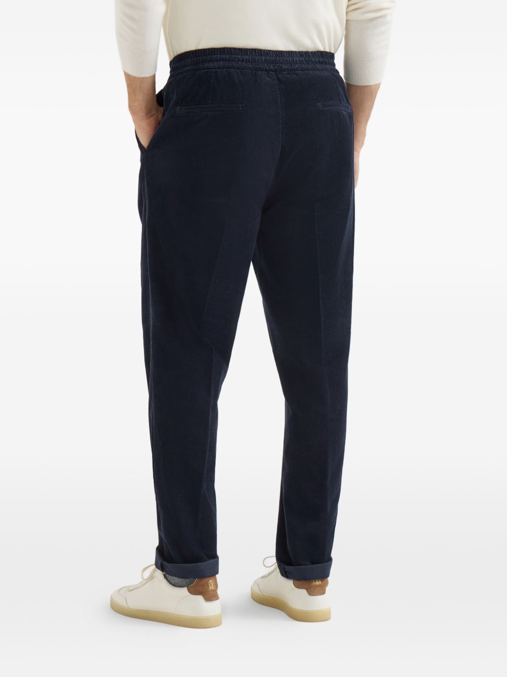 Brunello Cucinelli Men Velvet Trousers
