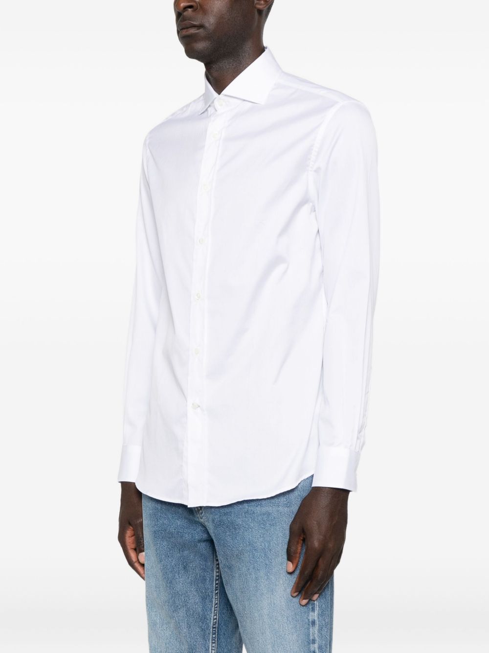 Brunello Cucinelli Men Cotton Shirt