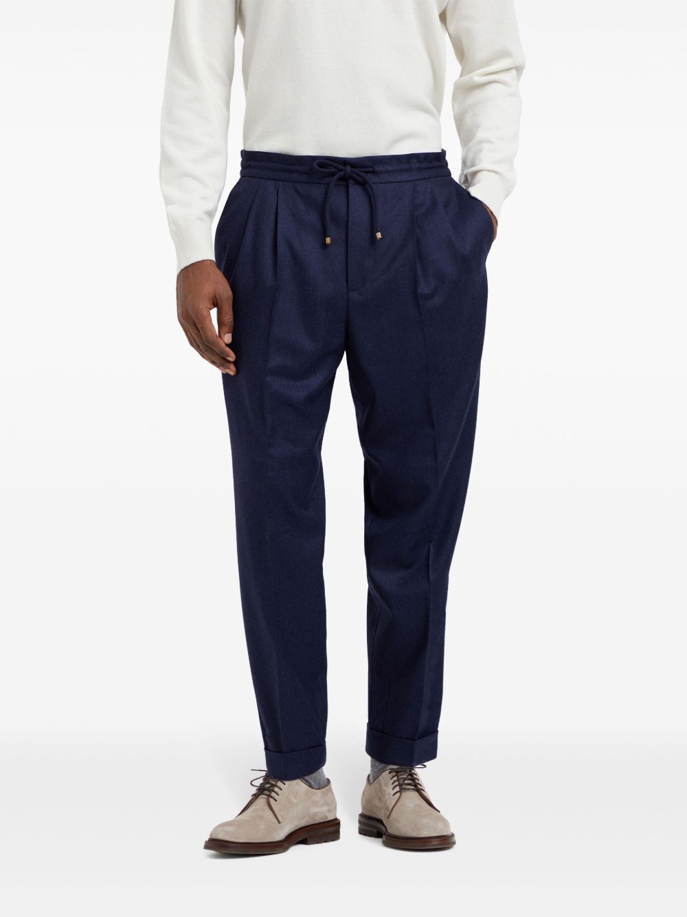 Brunello Cucinelli Men Wool Trousers BRUNELLO CUCINELLI
