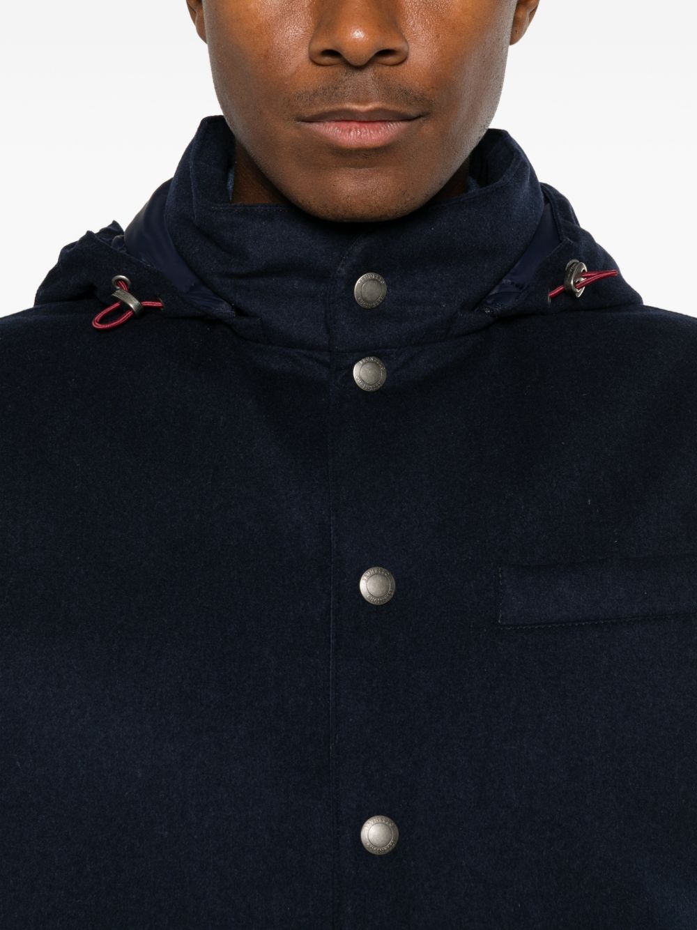 Brunello Cucinelli Men Wool Padded Vest BRUNELLO CUCINELLI