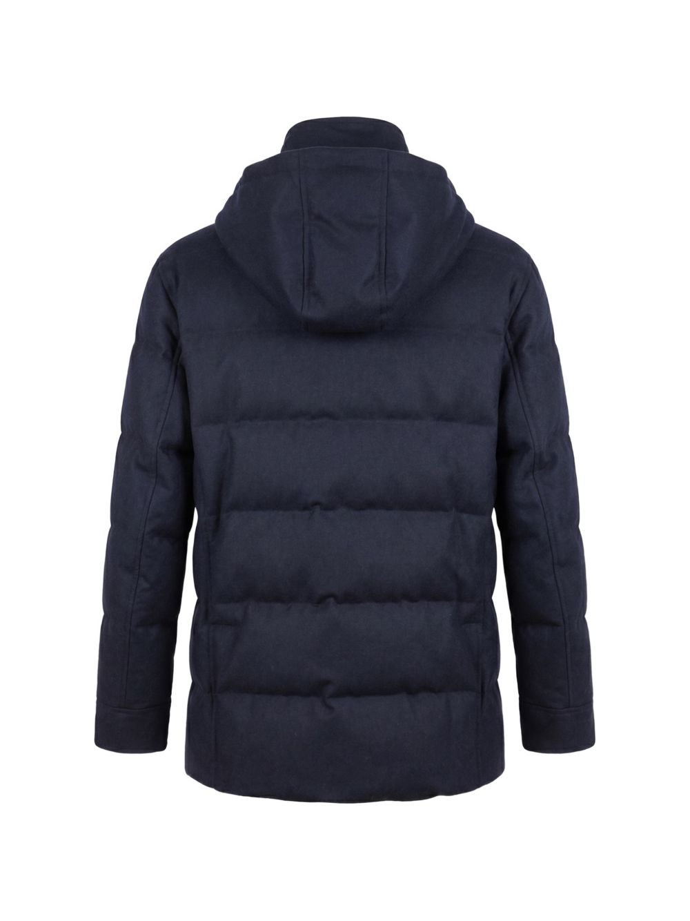 Brunello Cucinelli Men Wool Hooded Jacket BRUNELLO CUCINELLI