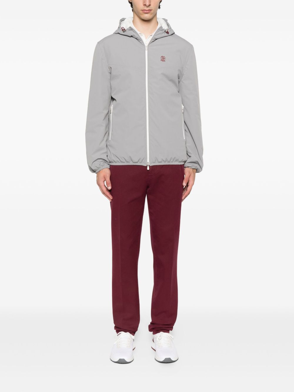 Brunello Cucinelli Men Water-Resistant Blouson Jacket BRUNELLO CUCINELLI