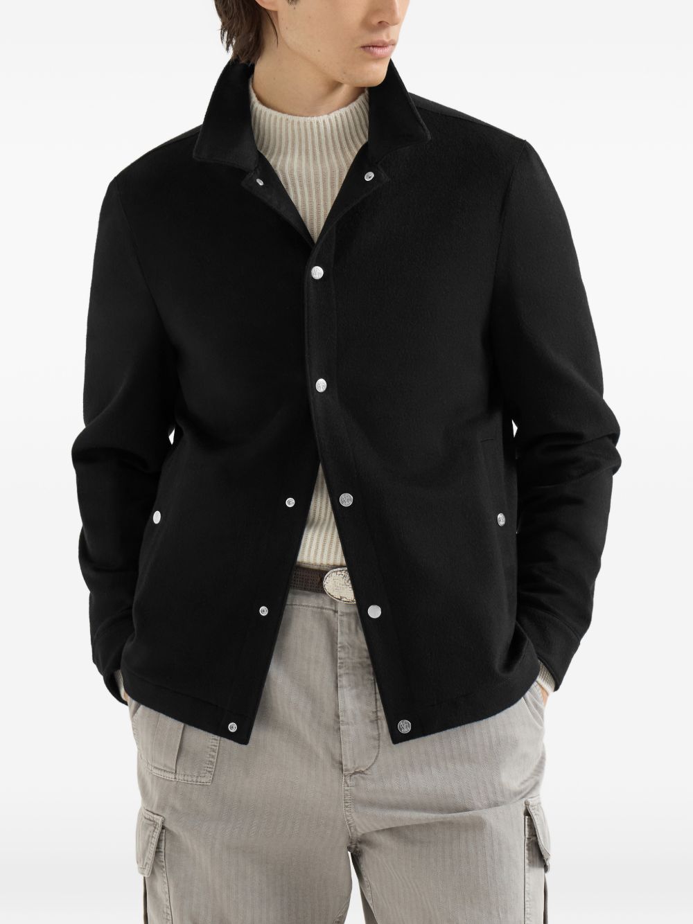 Brunello Cucinelli Men Cashmere Jacket BRUNELLO CUCINELLI