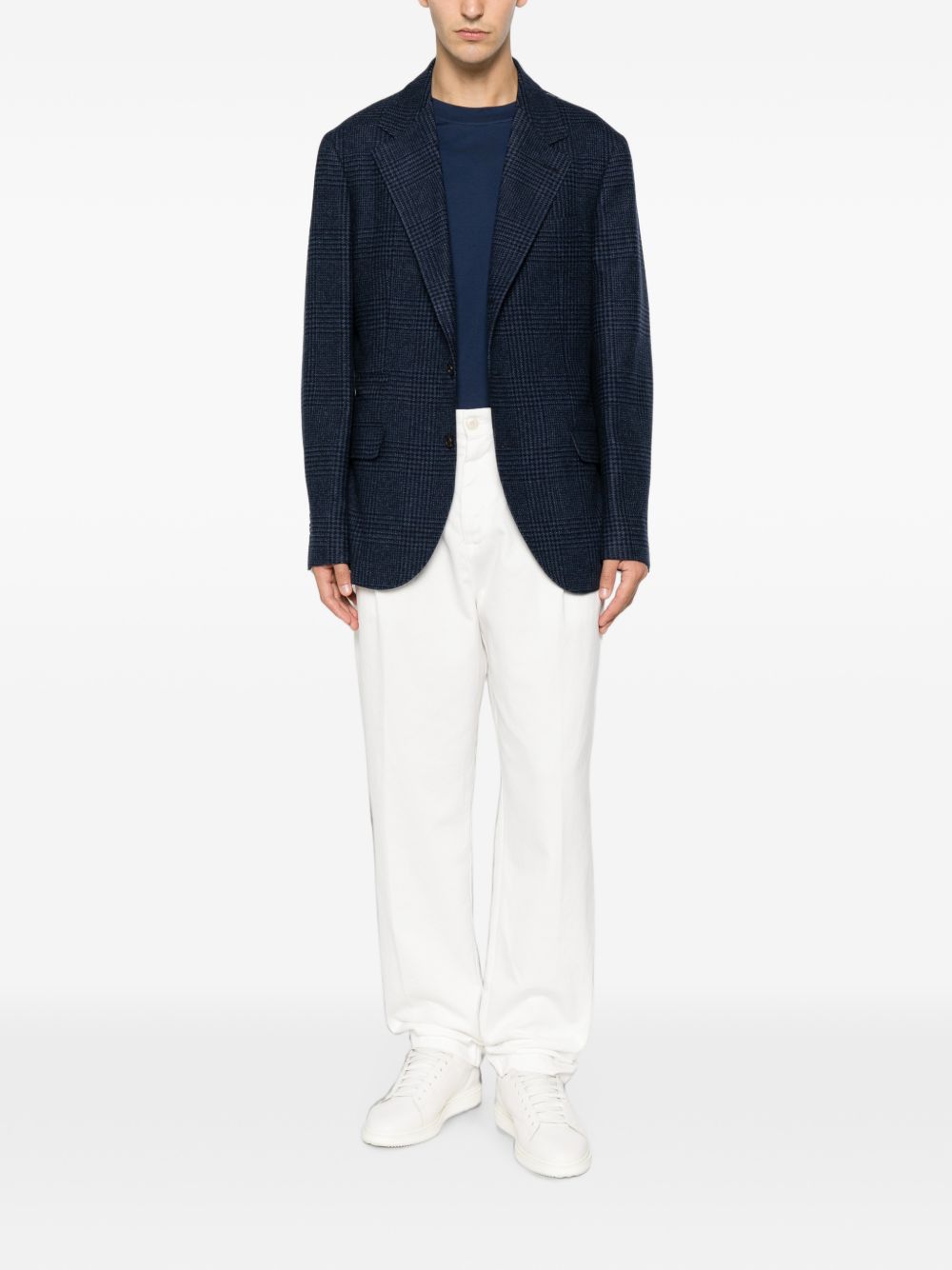 Brunello Cucinelli Men Wool Single-Breasted Jacket BRUNELLO CUCINELLI
